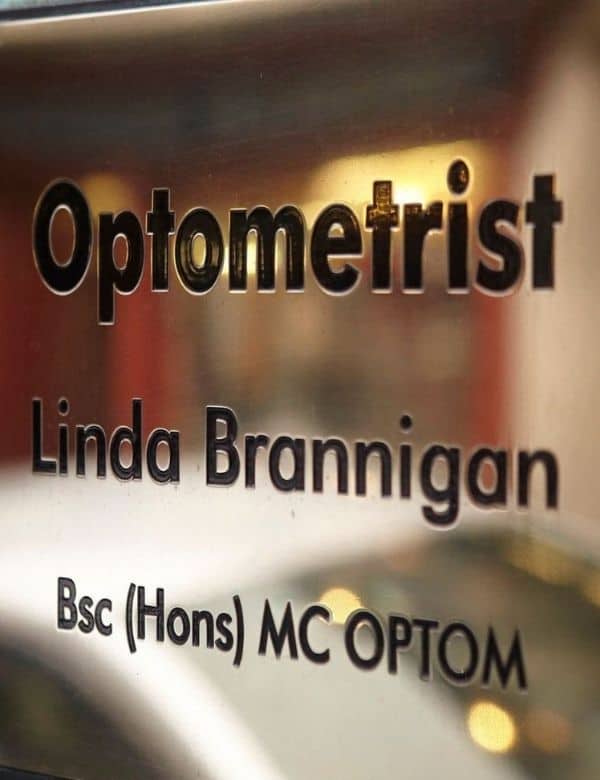 Eye Candy Opticians Optometrist Plaque